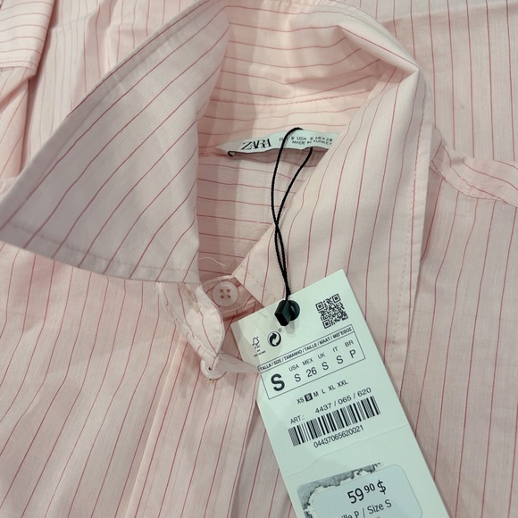 Zara oversized stripe shirt - Picture 2 of 4